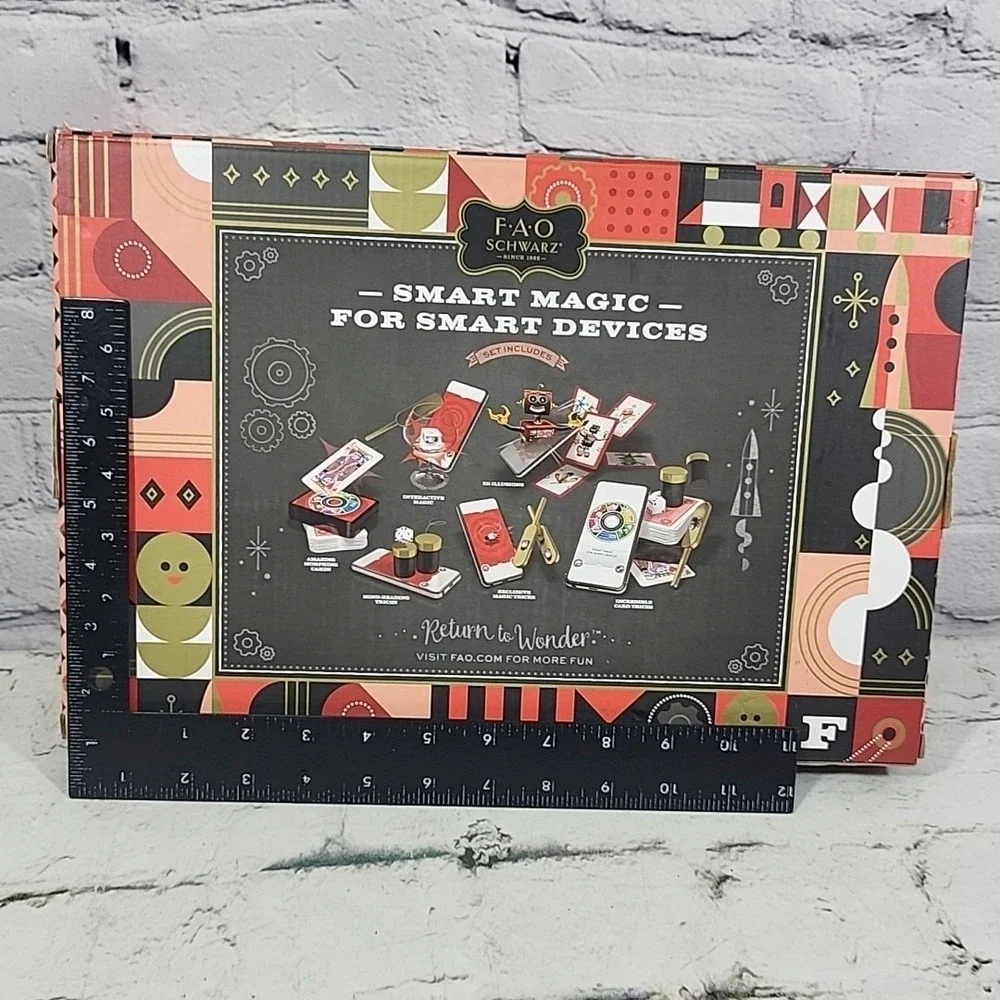 FAO Schwarz Interactive Illusions I Magic Kit For Smart Devices  Age 8 & up  NEW